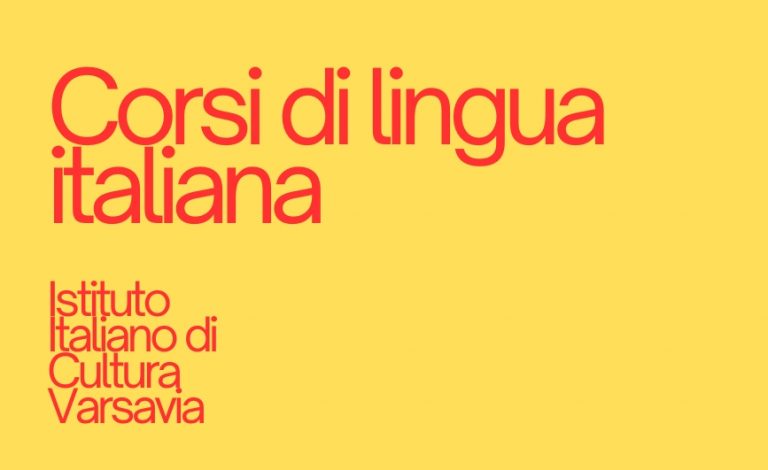 Vai alla pagina https://iscrizioni.iicvarsavia.aspnet.pl/courses
