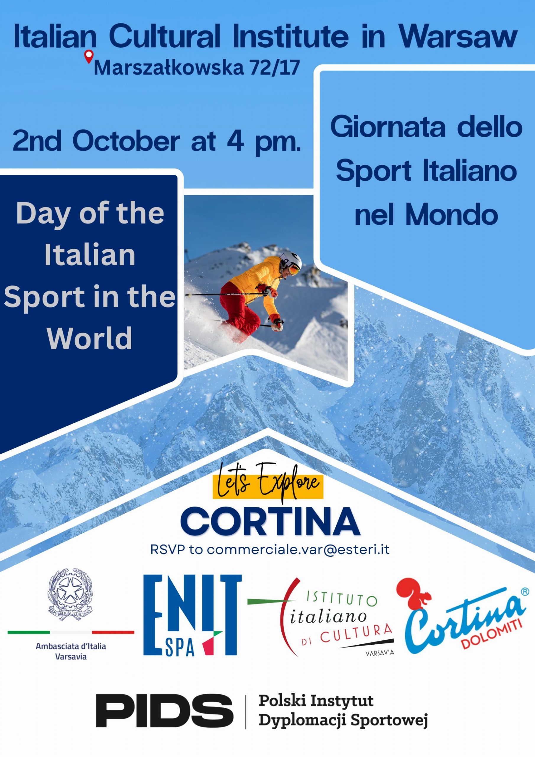 Giornata dello Sport Locandina